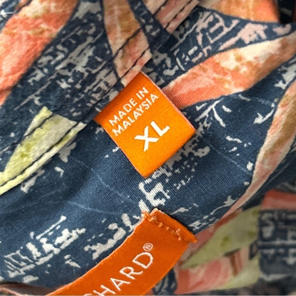 ❤️ TORI RICHARD Floral Long Sleeve Shirt XL - Picture 11 of 11